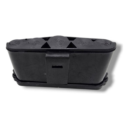 Marimba De Resorte Plástico Portamonedas Con Separador Negro Negro