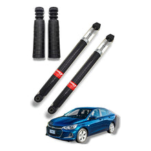 Amortiguadores Traseros + Gomas Gm Onix 1.0 1.2l 20/24