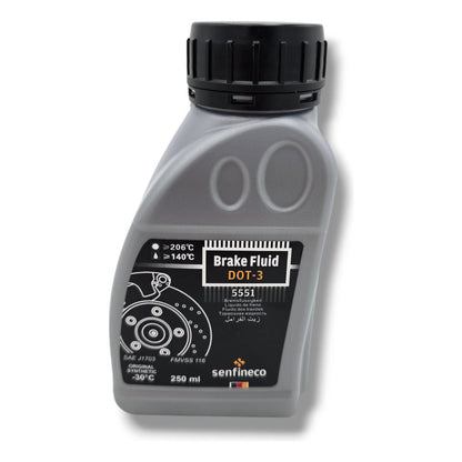 Liquido De Frenos Senfineco Dot-3 250ml, Aleman Original