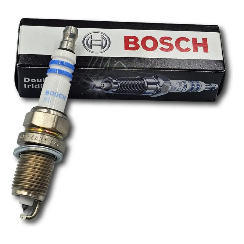 4 Bujias Bosch Doble Iridium Chevrolet, Dodge, Honda, Jeep