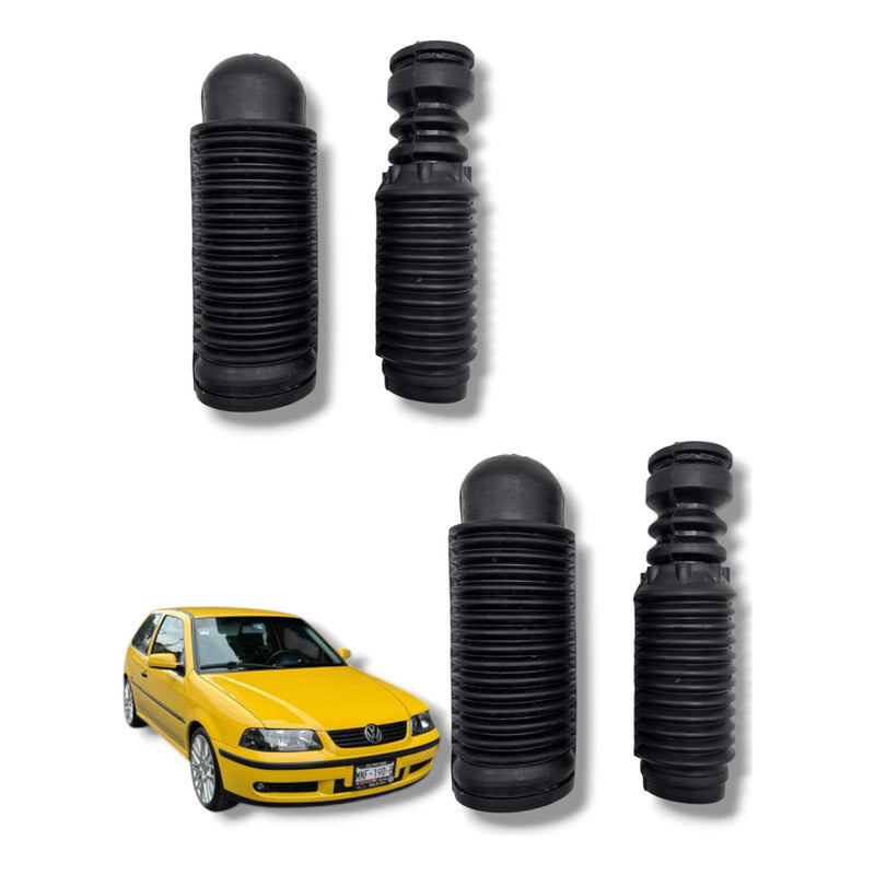 Jgo Topes Rebotes Amortiguador Delanteros Y Traseros Pointer