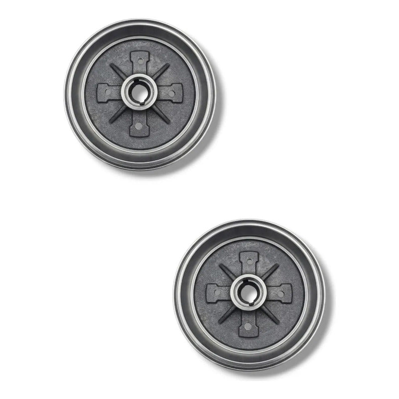 Par Tambores Freno Delanteros Vw Sedan Vocho 1600 4 Birlos