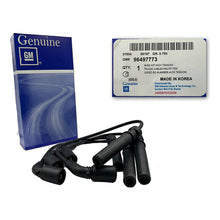 Cables De Bujias Gm Aveo 08/17 1.6 Lts.original Negro