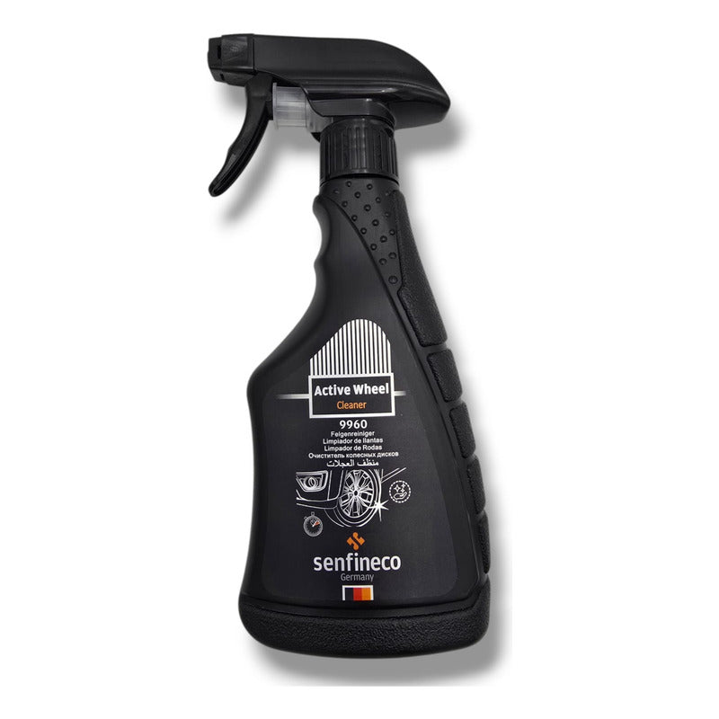 Limpiador De Llantas En Atomizador Senfineco Aleman 380ml Negro