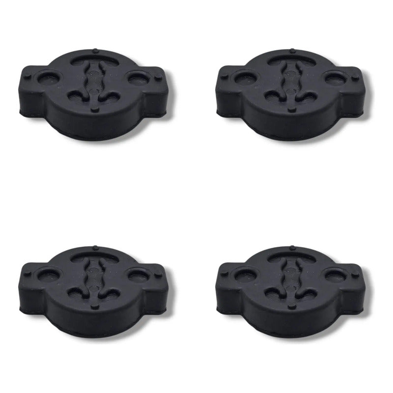 Kit 4 Gomas Galleta Soporte Mofle Escape Tsuru 3 Original