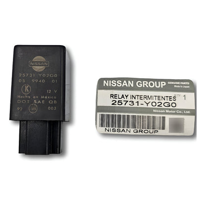 Relevador Relay Intermitentes Tsuru 2/3 1988-2004 Original Negro