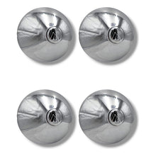 Centro De Rin Tapones Polveras Cromada Vw Sedan 1600. Plateado