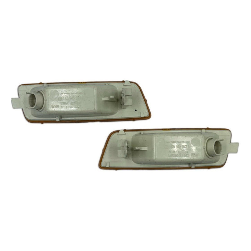 Cuartos Facia Vw Golf Bora 07-09 Del Der-izq.ambar Original Naranja
