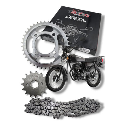 Kit De Arrastre Italika Ft125 Ts 16/22 Clasica 12/10 Negro
