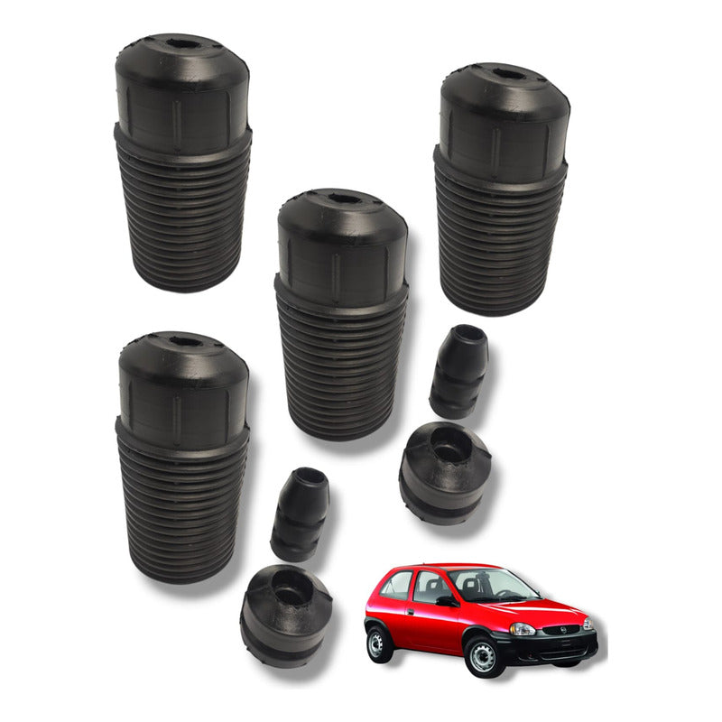 Jgo Topes Rebotes Amortiguador Delanteros Y Traseros Chevy