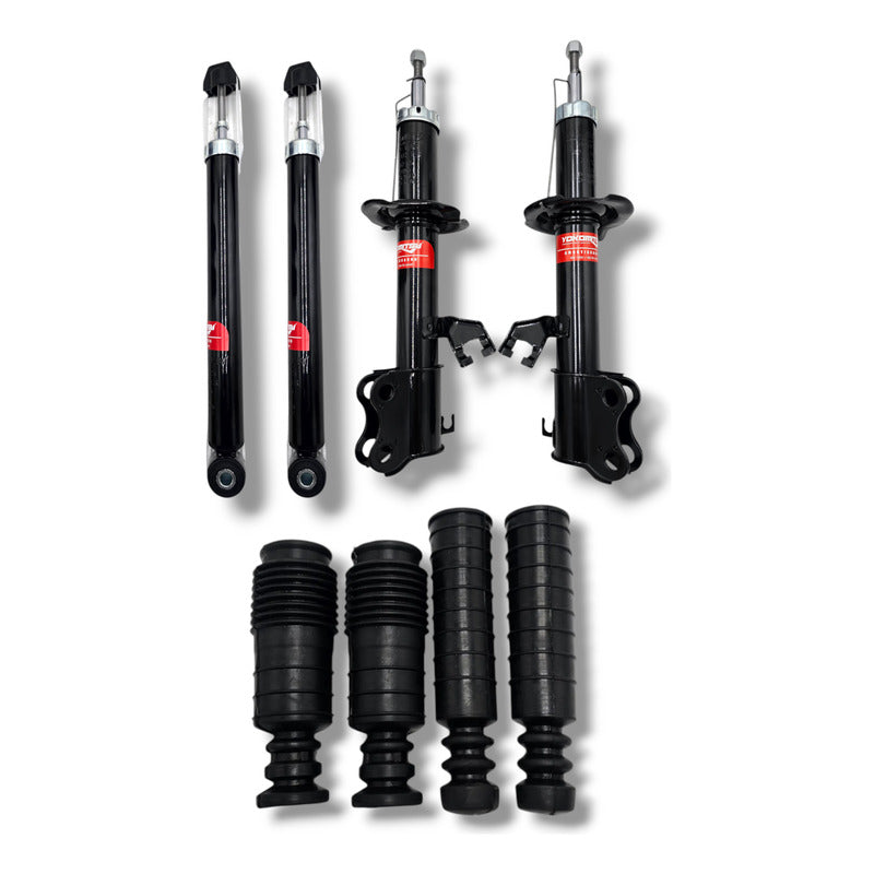 4 Amortiguadores Versa , March 11-17 C/cubrepolvos