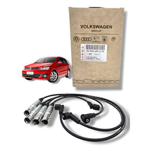 Cables De Bujías Volkswagen Gol Polo Lupo 1.6l Originales Negro