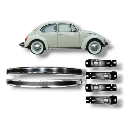 2defensas  4bracks Vw Vocho Sedan Delan/tras 1974 - 2004