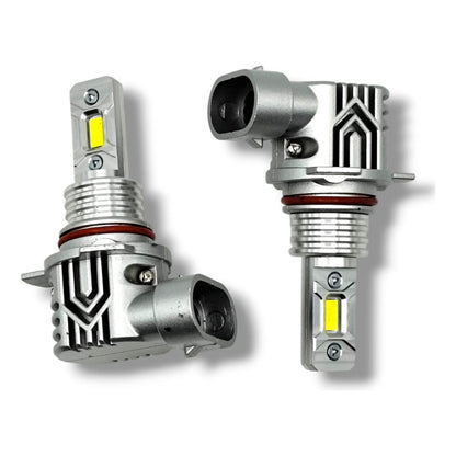 Kit De Focos Led 9012 10-30v 16w 1800lm 6500k H1 Blanco Blanco Frío