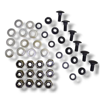Estribos Iluminados Vw Amarok 10-23  Metal Negro Original Negro