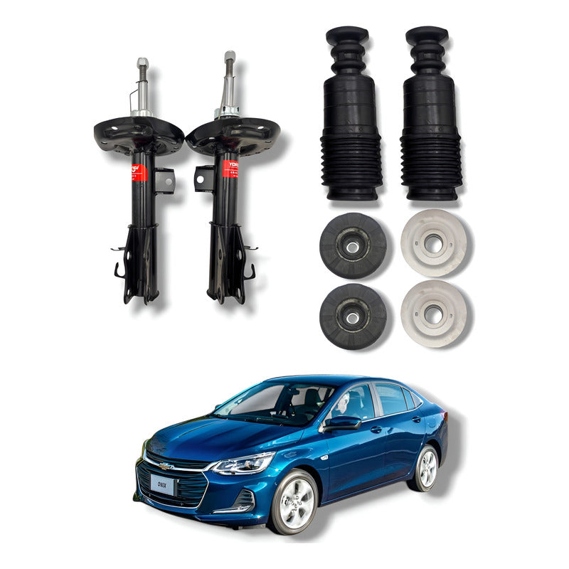 Amortiguadores Delanteros Con Bases Gm Onix 1.0 1.2l 20/24