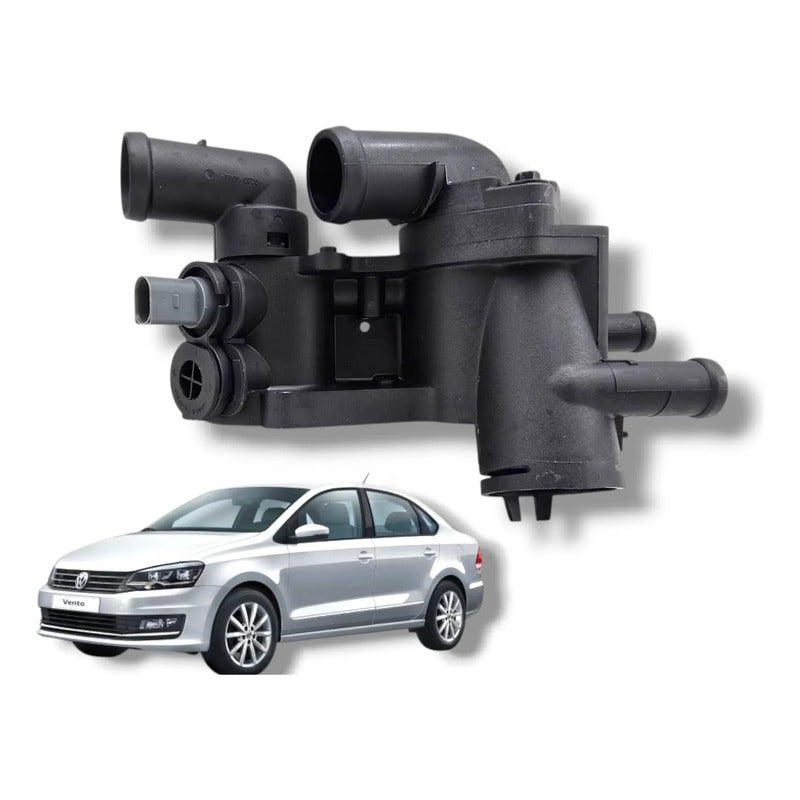 Toma De Agua C/termostato Vw Gol Saveiro Lupo Original