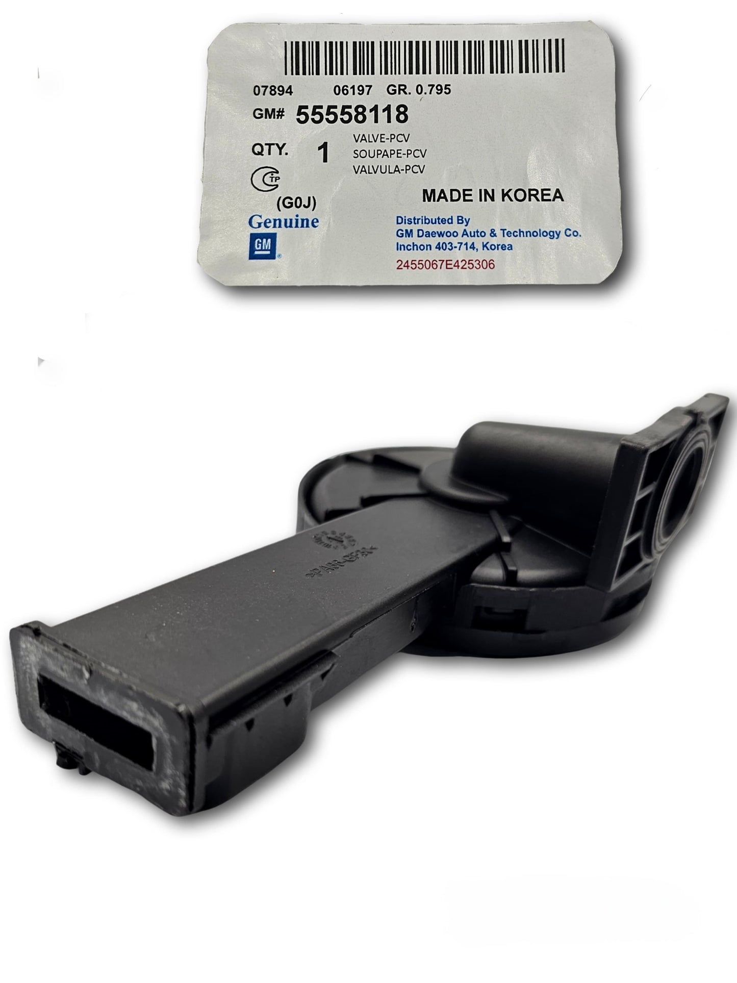 Valvula Pcv Chevrolet Sonic Cruze Trax, Ecotec Gm Original